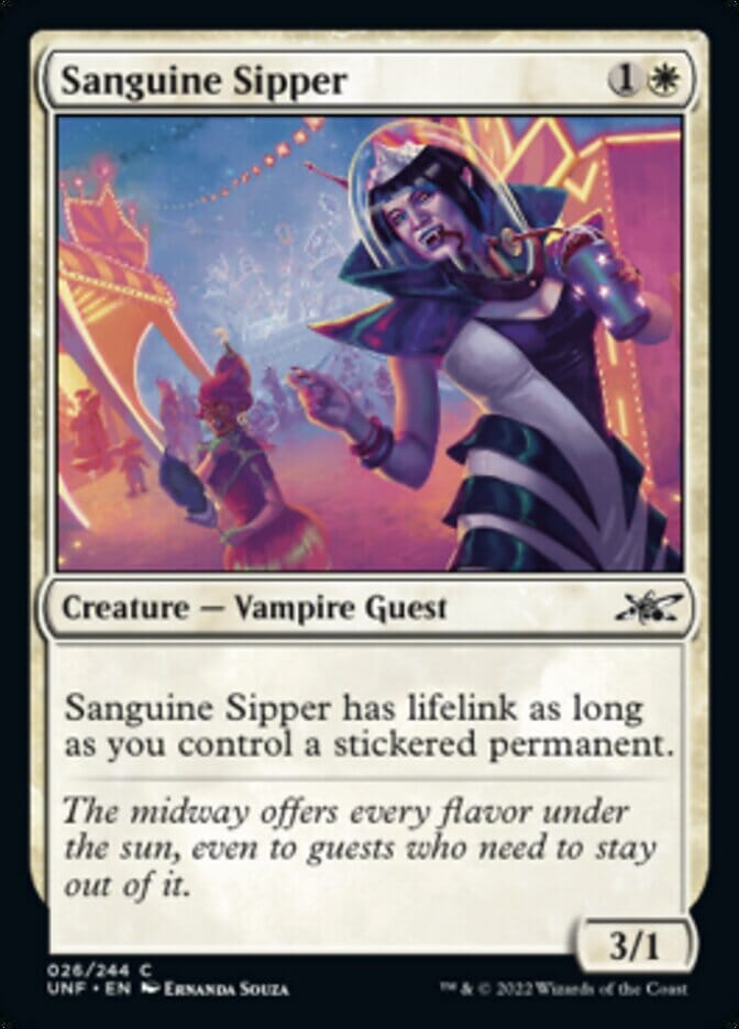 Sanguine Sipper [Unfinity] MTG Single Magic: The Gathering  | Multizone: Comics And Games