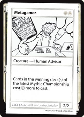 Metagamer (2021 Edition) [Mystery Booster Playtest Cards] MTG Single Magic: The Gathering  | Multizone: Comics And Games