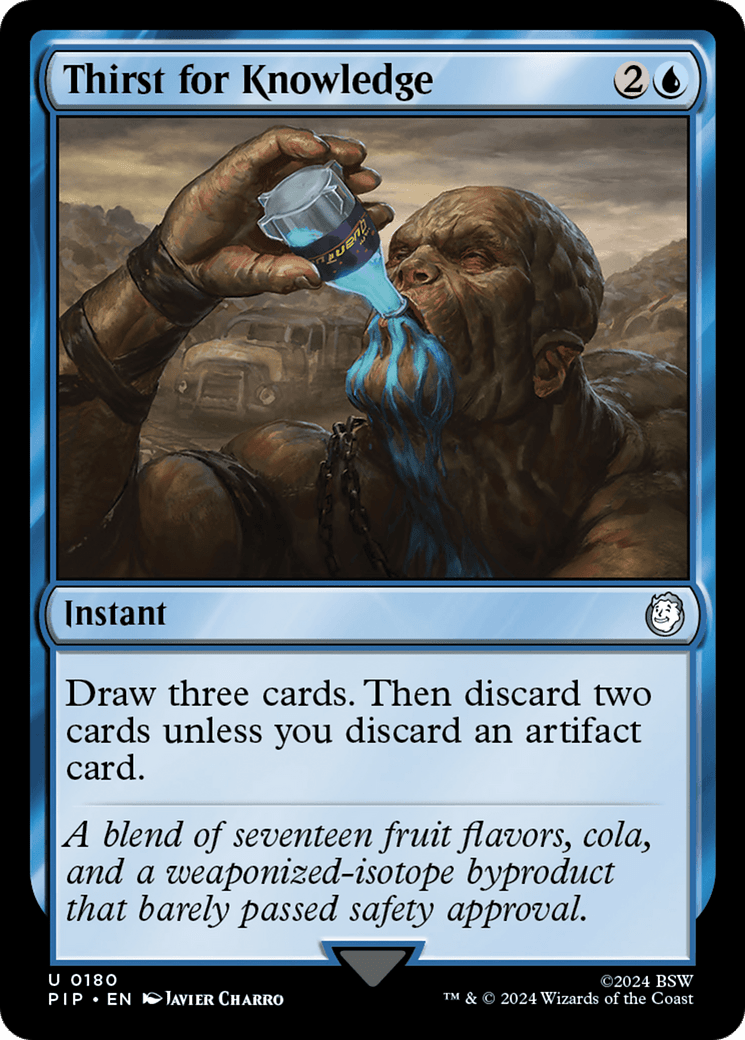 Thirst for Knowledge [Fallout] MTG Single Magic: The Gathering  | Multizone: Comics And Games