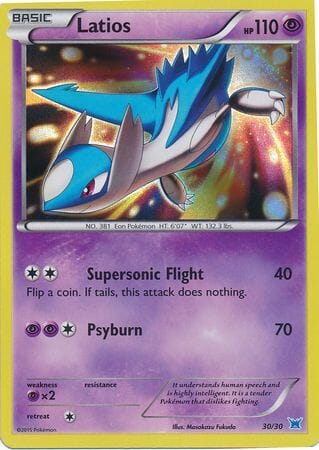 Latios (30/30) [XY: Trainer Kit 2 - Latios] Pokemon Single Pokémon  | Multizone: Comics And Games