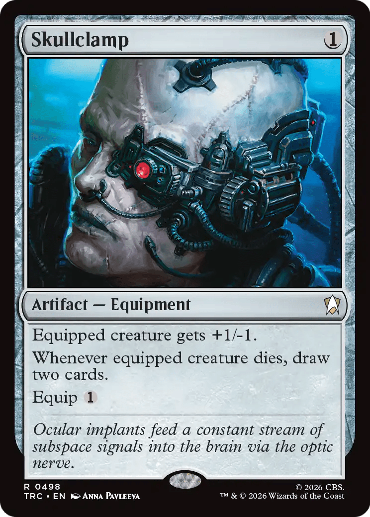 Skullclamp [Star Trek Commander] MTG Single Magic: The Gathering  | Multizone: Comics And Games