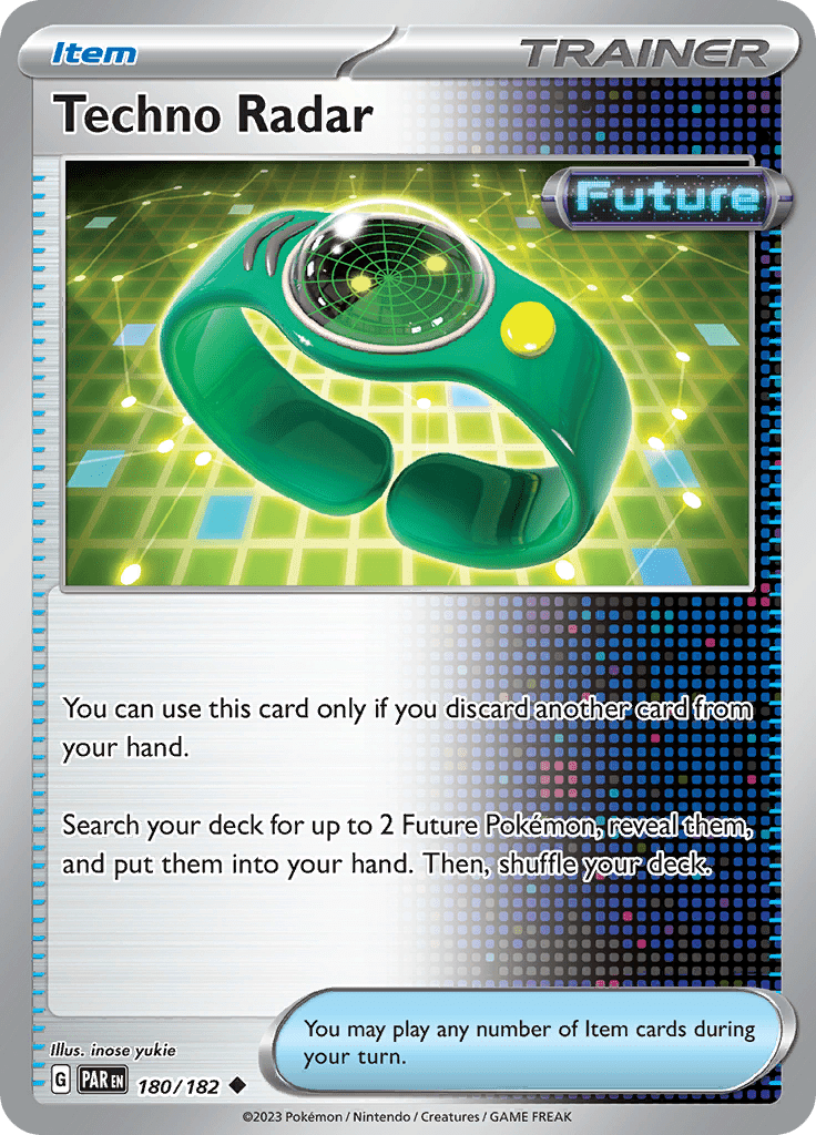 Techno Radar (180/182) [Scarlet & Violet: Paradox Rift] Pokemon Single Pokémon  | Multizone: Comics And Games