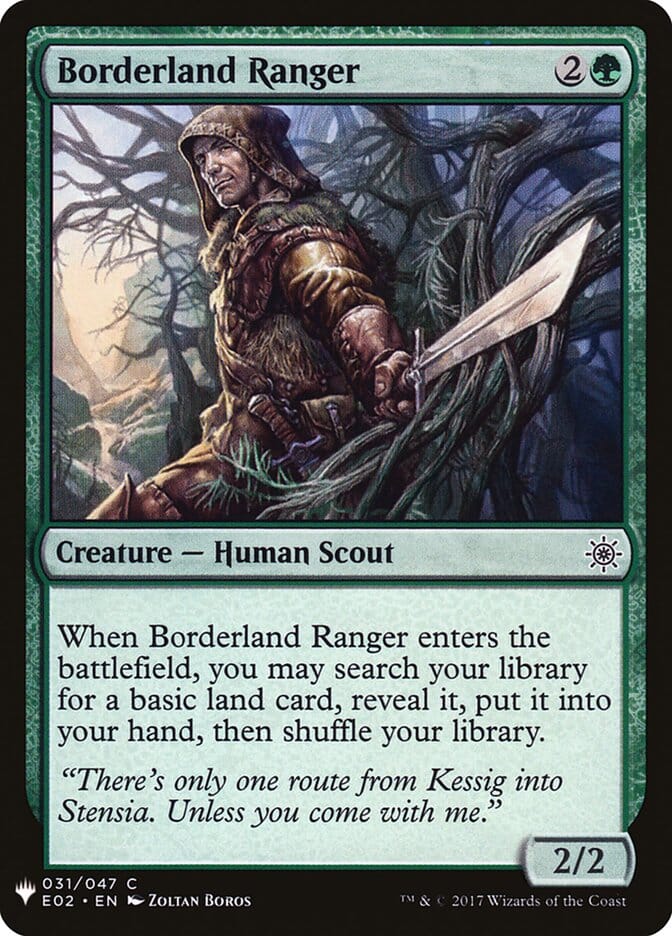 Borderland Ranger [Mystery Booster] MTG Single Magic: The Gathering  | Multizone: Comics And Games