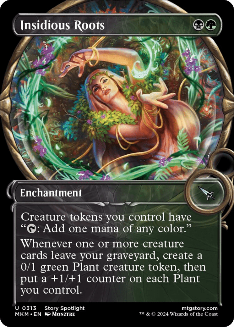 Insidious Roots (Showcase) [Murders at Karlov Manor] MTG Single Magic: The Gathering  | Multizone: Comics And Games