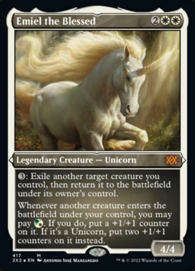 Emiel the Blessed (Foil Etched) [Double Masters 2022] MTG Single Magic: The Gathering  | Multizone: Comics And Games