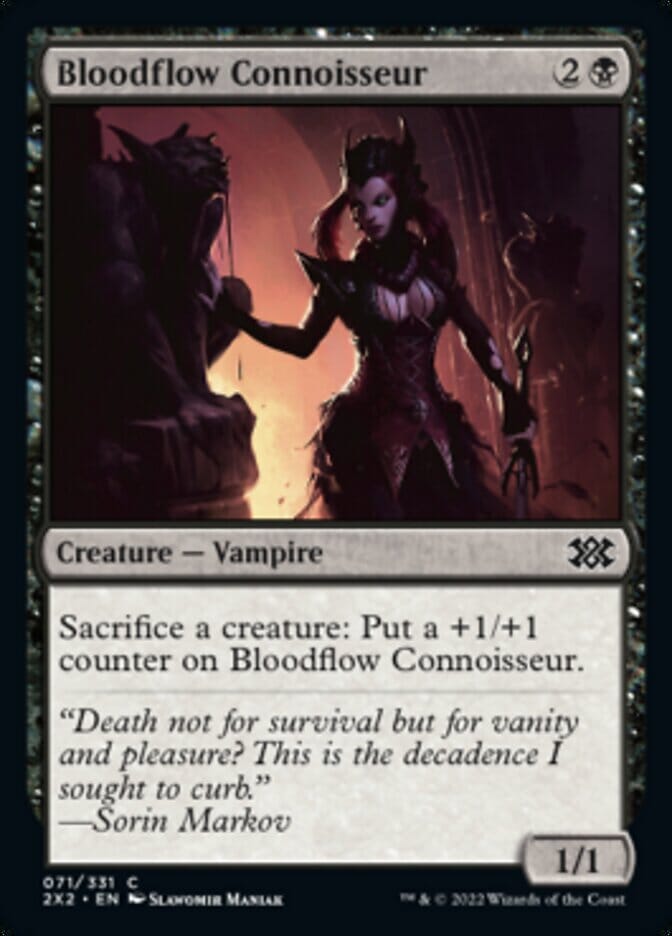 Bloodflow Connoisseur [Double Masters 2022] MTG Single Magic: The Gathering  | Multizone: Comics And Games