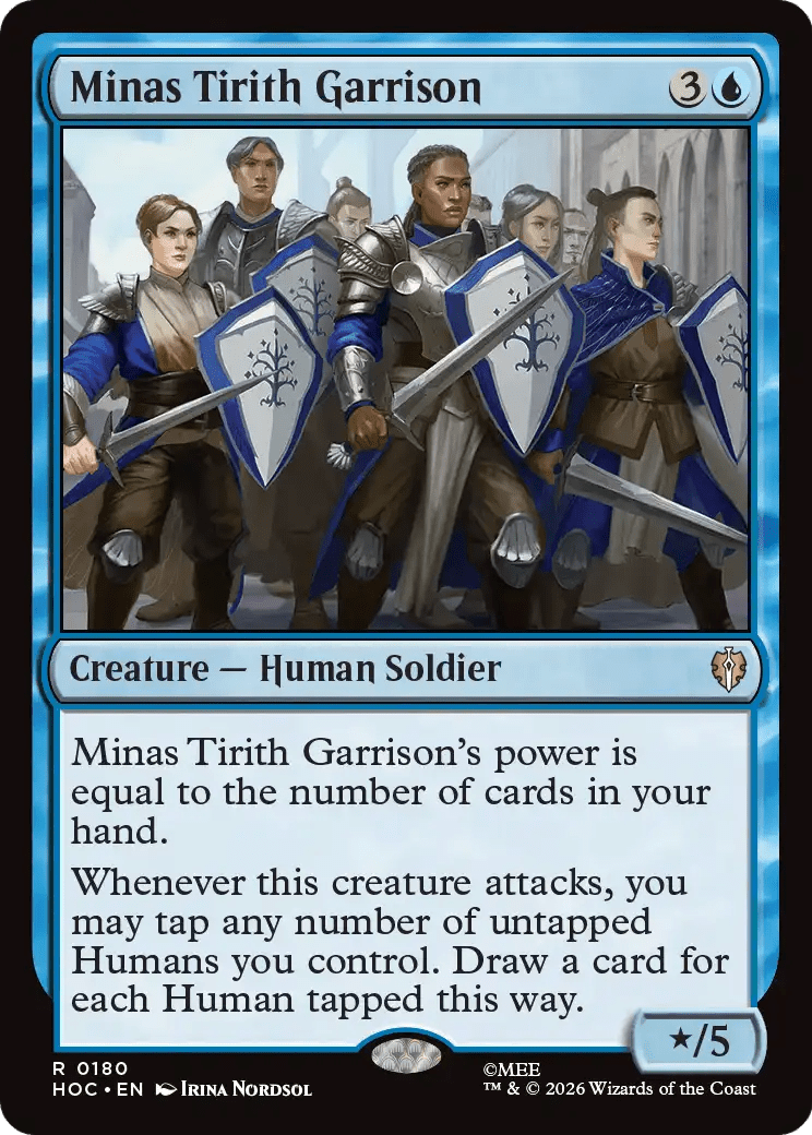 Minas Tirith Garrison [The Hobbit: Eternal-Legal] MTG Single Magic: The Gathering  | Multizone: Comics And Games