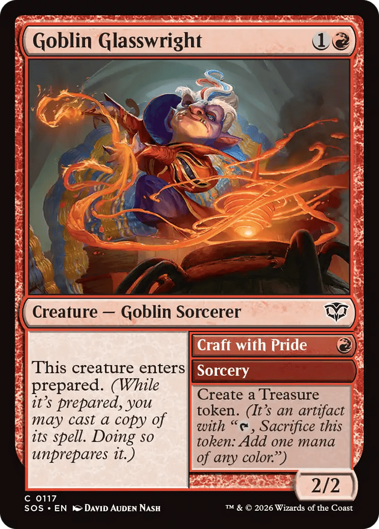 Goblin Glasswright [Secrets of Strixhaven] MTG Single Magic: The Gathering  | Multizone: Comics And Games