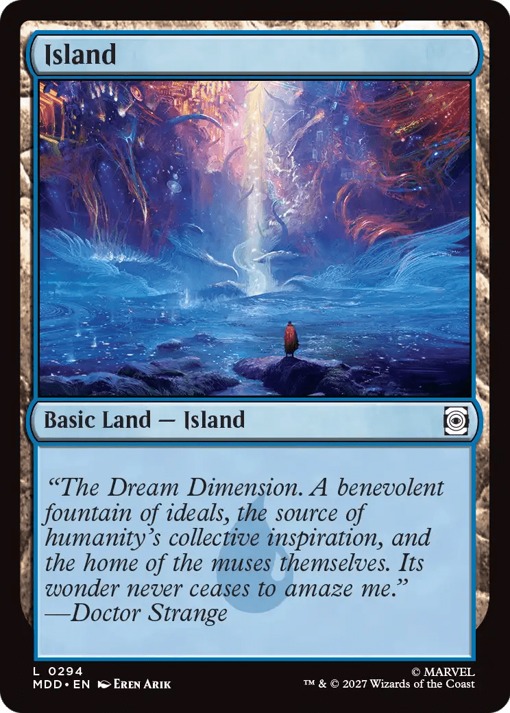 Island (0294) [Marvel: Darkhold Destiny] MTG Single Magic: The Gathering  | Multizone: Comics And Games