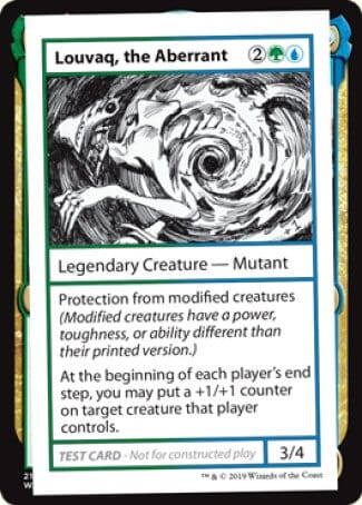 Louvaq, the Aberrant (2021 Edition) [Mystery Booster Playtest Cards] MTG Single Magic: The Gathering  | Multizone: Comics And Games