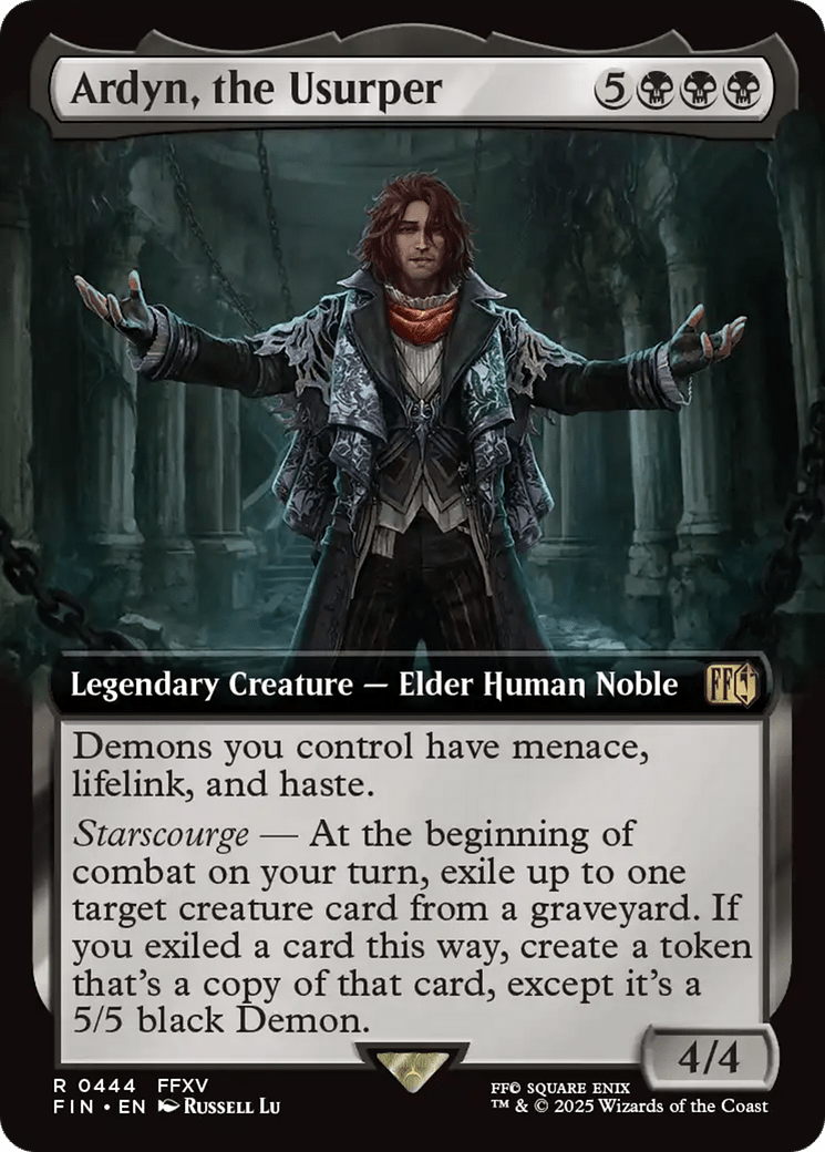 Ardyn, the Usurper (Extended Art) [FINAL FANTASY] MTG Single Magic: The Gathering  | Multizone: Comics And Games