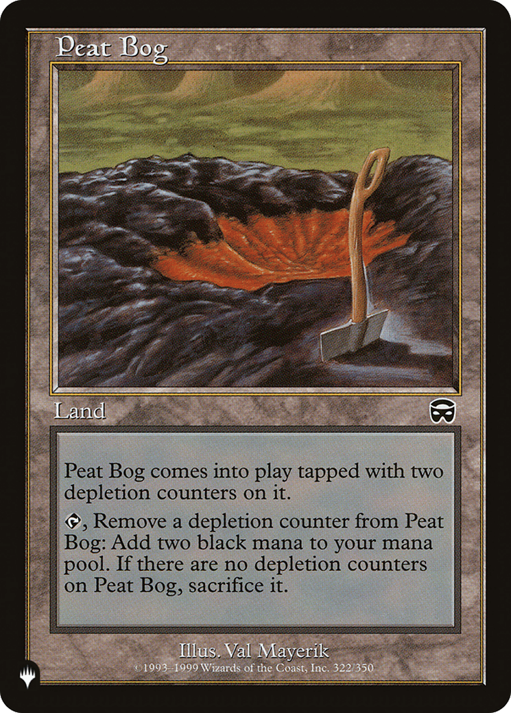 Peat Bog [The List] MTG Single Magic: The Gathering  | Multizone: Comics And Games