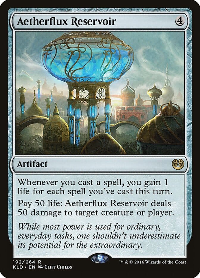 Aetherflux Reservoir [Kaladesh] MTG Single Magic: The Gathering  | Multizone: Comics And Games