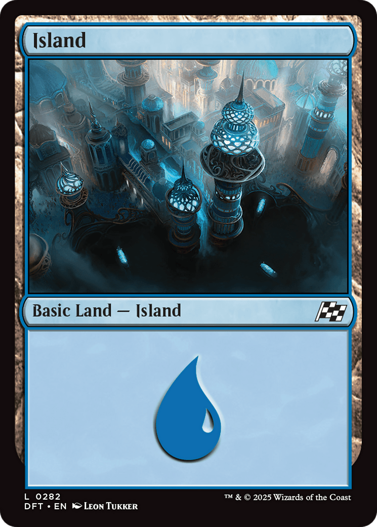 Island (0282) [Aetherdrift] MTG Single Magic: The Gathering  | Multizone: Comics And Games