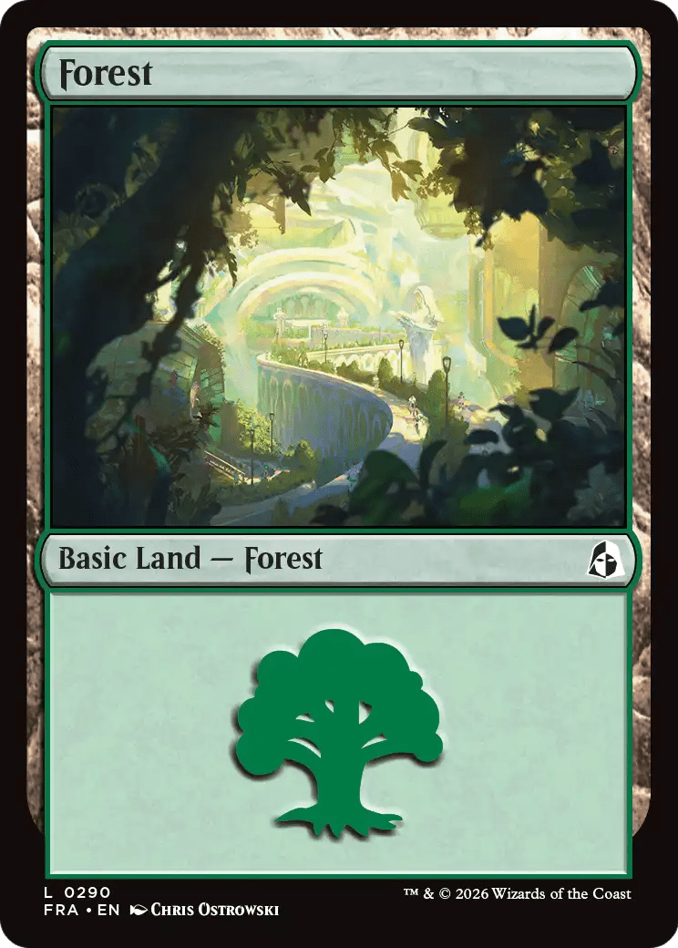 Forest (0290) [Reality Fracture] MTG Single Magic: The Gathering  | Multizone: Comics And Games