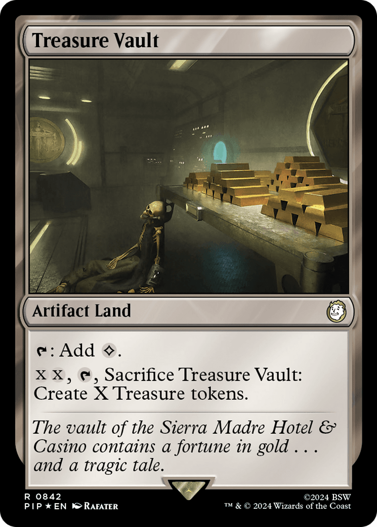 Treasure Vault (Surge Foil) [Fallout] MTG Single Magic: The Gathering  | Multizone: Comics And Games