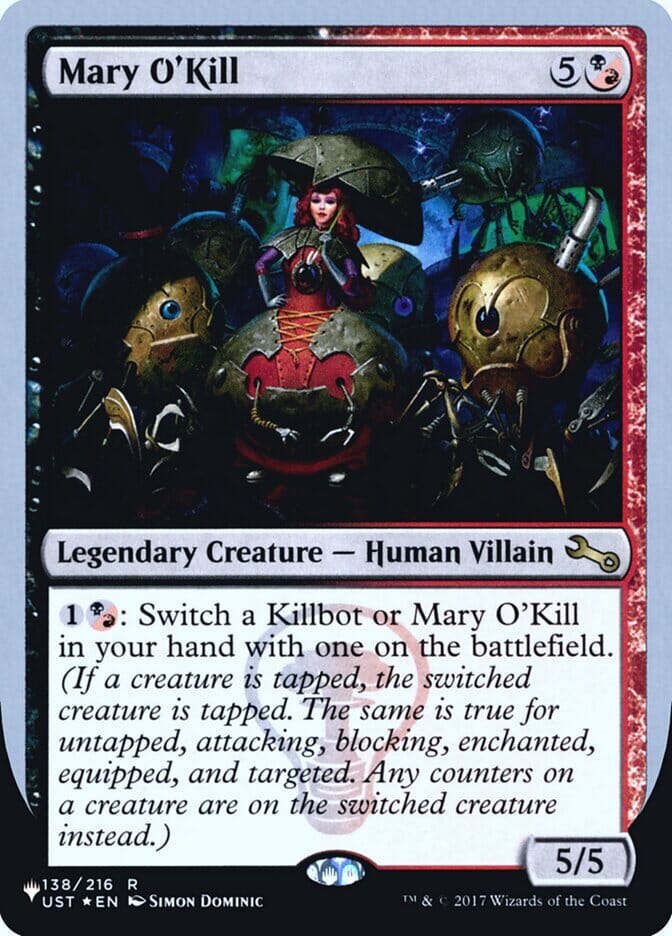 Mary O'Kill (Unfinity Foil Edition) [The List] MTG Single Magic: The Gathering  | Multizone: Comics And Games