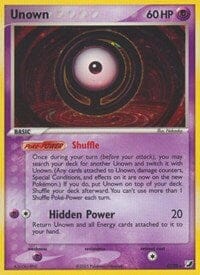 Unown (O) (O/28) [EX: Unseen Forces] Pokemon Single Pokémon  | Multizone: Comics And Games
