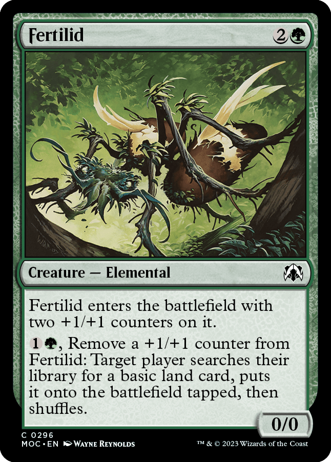 Fertilid [March of the Machine Commander] MTG Single Magic: The Gathering  | Multizone: Comics And Games
