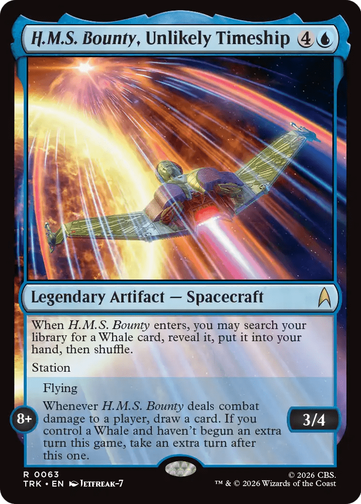 H.M.S. Bounty, Unlikely Timeship [Star Trek] MTG Single Magic: The Gathering  | Multizone: Comics And Games