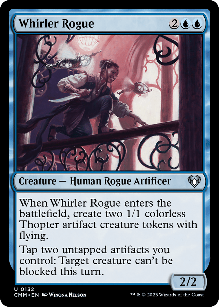Whirler Rogue [Commander Masters] MTG Single Magic: The Gathering  | Multizone: Comics And Games