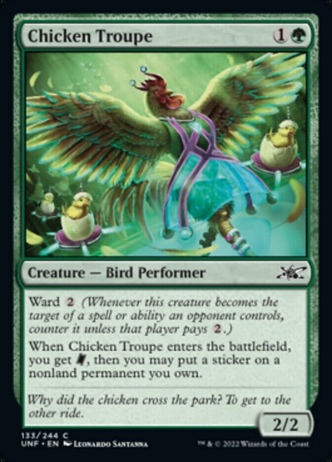 Chicken Troupe [Unfinity] MTG Single Magic: The Gathering  | Multizone: Comics And Games