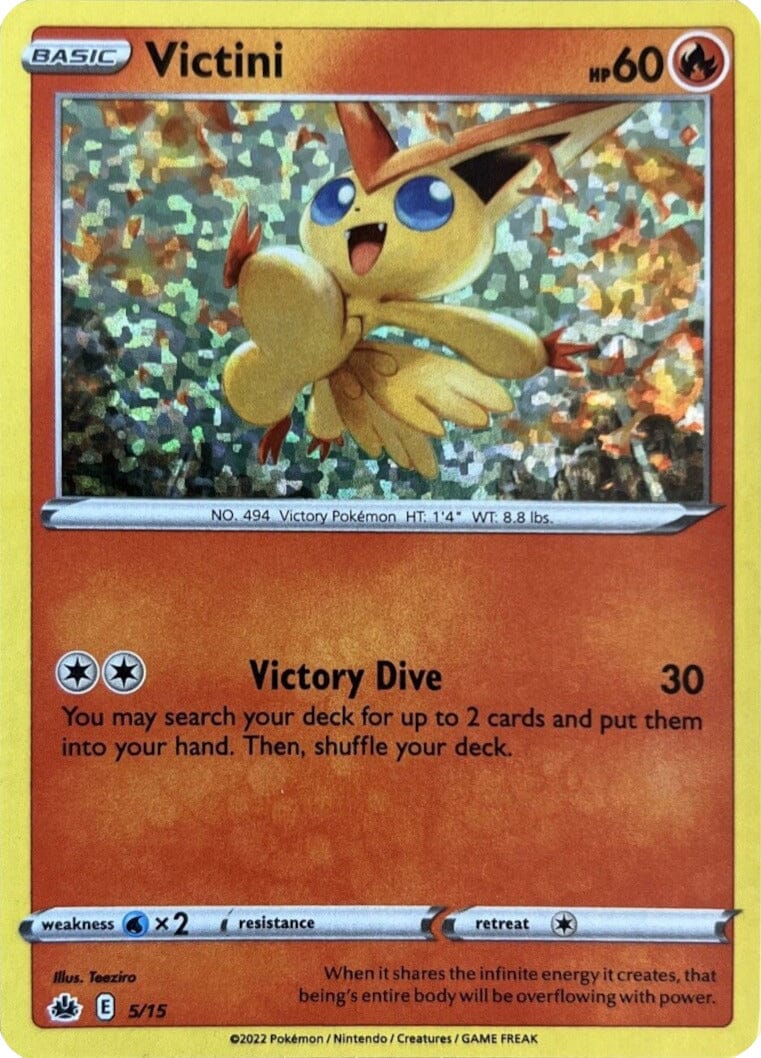 Victini (5/15) [McDonald's Promos: Match Battle] Pokemon Single Pokémon  | Multizone: Comics And Games