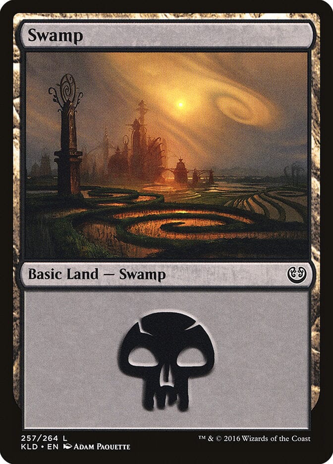 Swamp (257) [Kaladesh] MTG Single Magic: The Gathering  | Multizone: Comics And Games