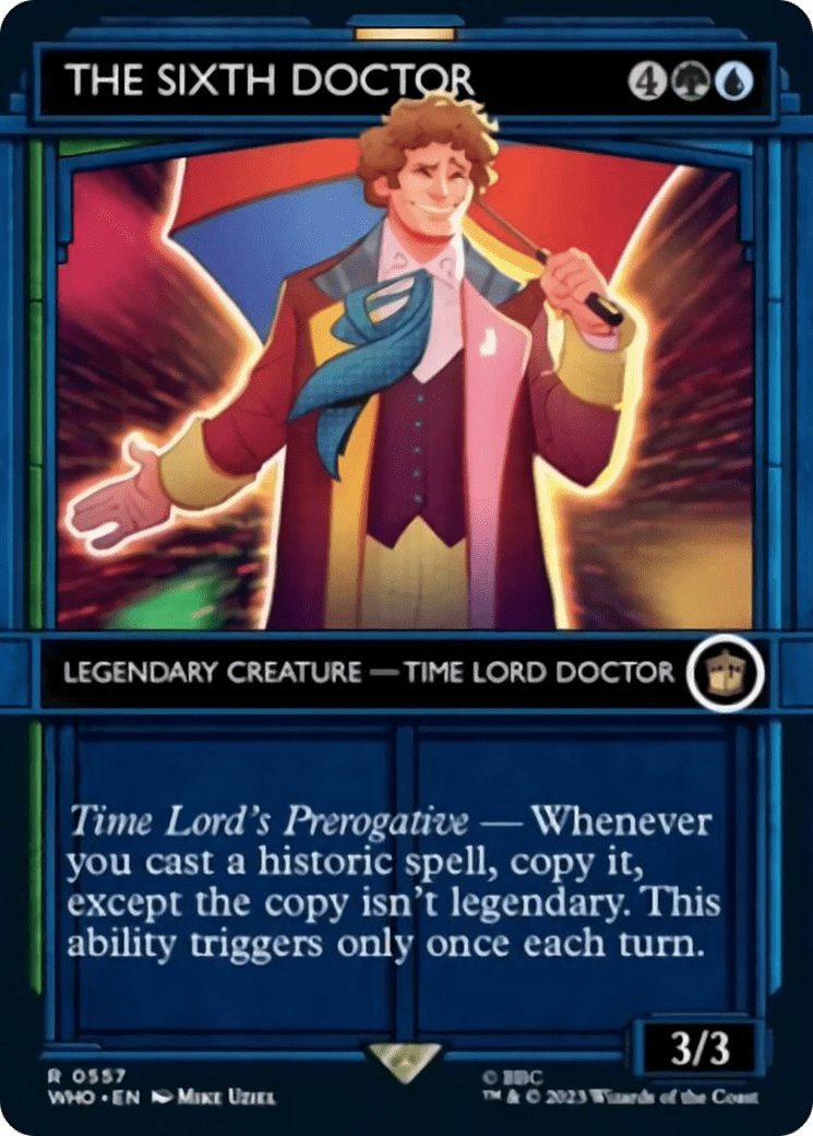 The Sixth Doctor (Showcase) [Doctor Who] MTG Single Magic: The Gathering  | Multizone: Comics And Games