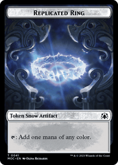 Food // Replicated Ring Double-Sided Token [March of the Machine Commander Tokens] MTG Single Magic: The Gathering  | Multizone: Comics And Games