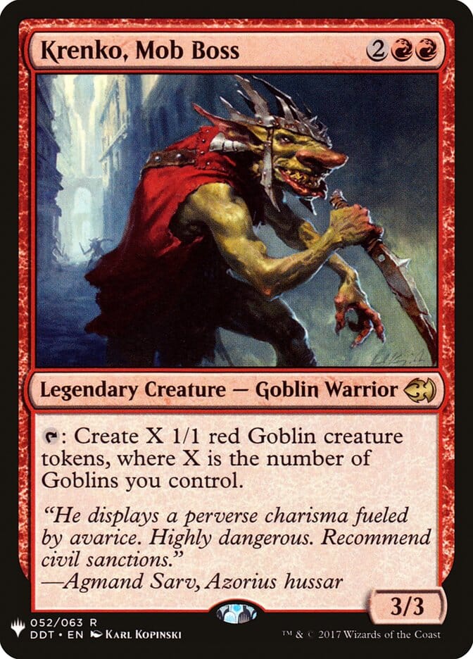 Krenko, Mob Boss [Mystery Booster] MTG Single Magic: The Gathering  | Multizone: Comics And Games