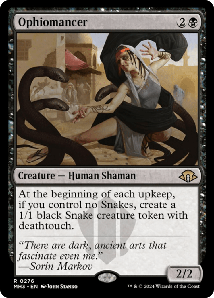 Ophiomancer [Modern Horizons 3] MTG Single Magic: The Gathering  | Multizone: Comics And Games