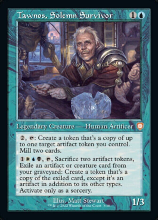 Tawnos, Solemn Survivor (Retro) [The Brothers' War Commander] MTG Single Magic: The Gathering  | Multizone: Comics And Games