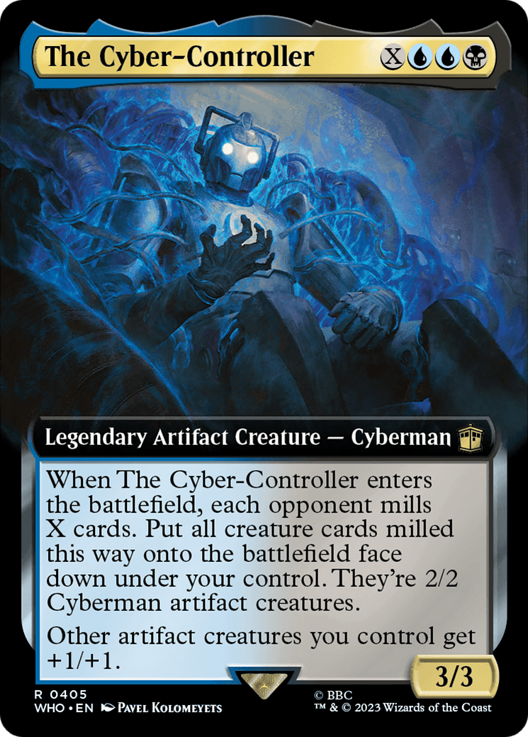 The Cyber-Controller (Extended Art) [Doctor Who] MTG Single Magic: The Gathering  | Multizone: Comics And Games