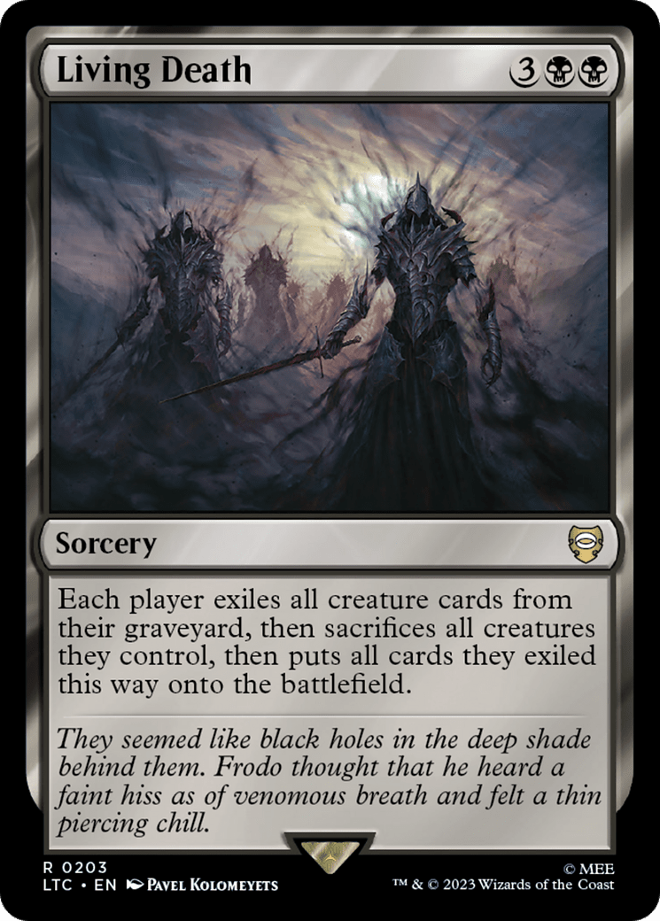 Living Death [The Lord of the Rings: Tales of Middle-Earth Commander] MTG Single Magic: The Gathering  | Multizone: Comics And Games