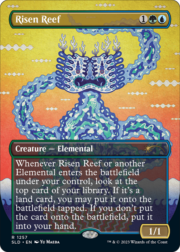 Risen Reef [Secret Lair Drop Series] MTG Single Magic: The Gathering  | Multizone: Comics And Games