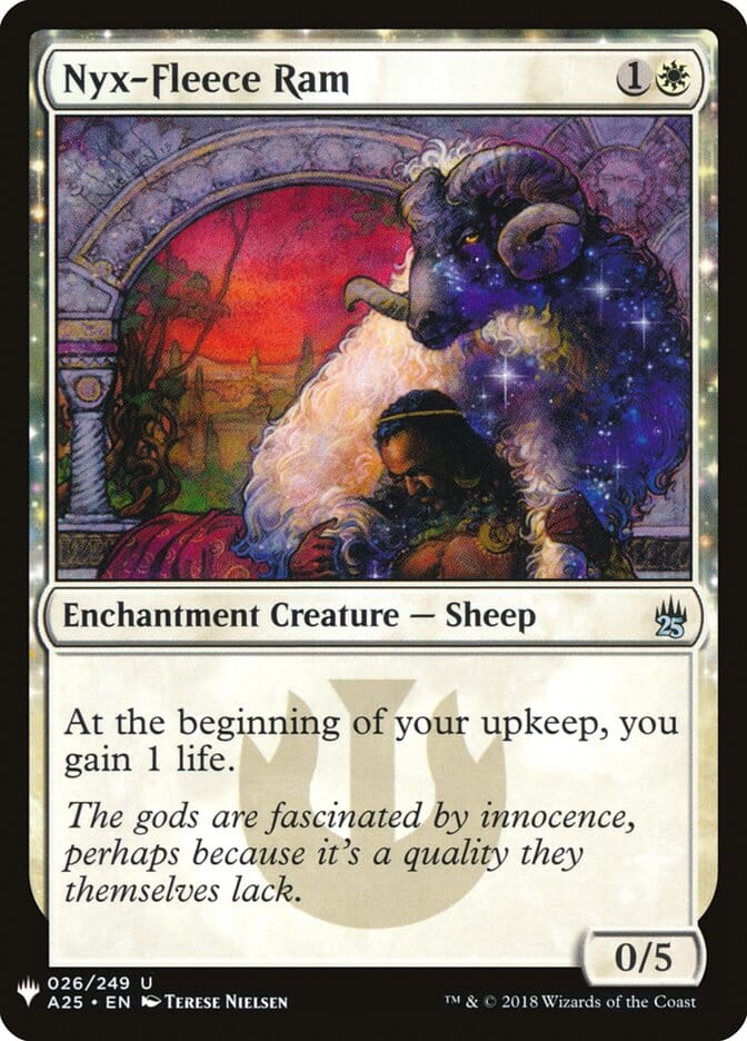 Nyx-Fleece Ram [Mystery Booster] MTG Single Magic: The Gathering  | Multizone: Comics And Games