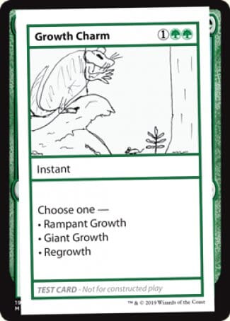 Growth Charm (2021 Edition) [Mystery Booster Playtest Cards] MTG Single Magic: The Gathering  | Multizone: Comics And Games