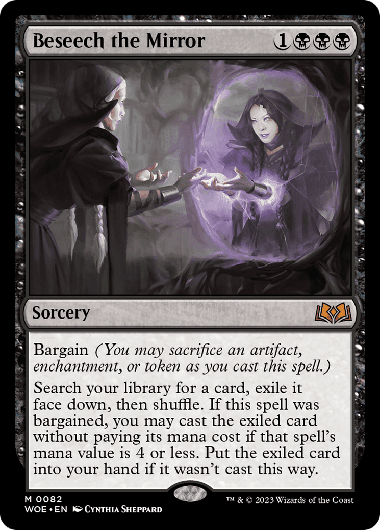 Beseech the Mirror [Wilds of Eldraine] MTG Single Magic: The Gathering  | Multizone: Comics And Games