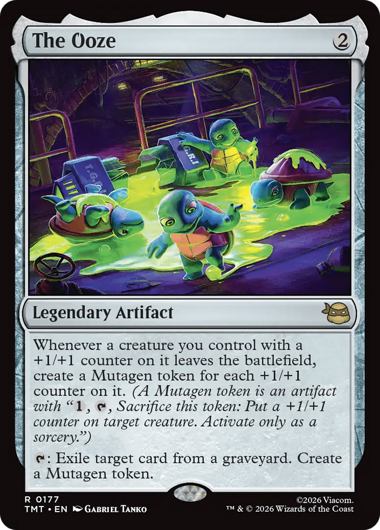 The Ooze [Teenage Mutant Ninja Turtles] MTG Single Magic: The Gathering  | Multizone: Comics And Games
