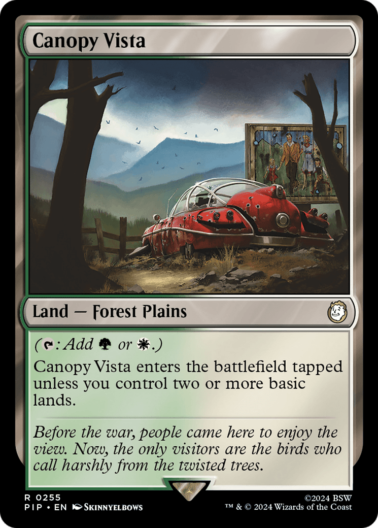 Canopy Vista [Fallout] MTG Single Magic: The Gathering  | Multizone: Comics And Games