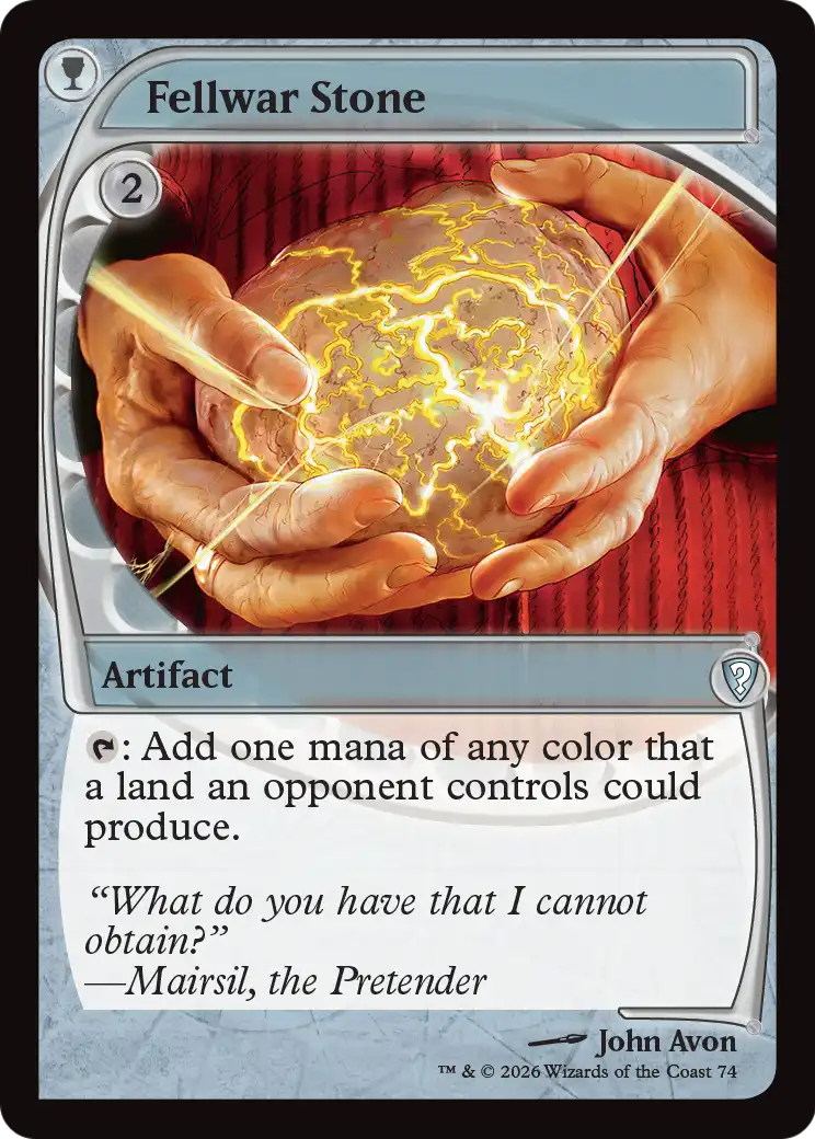 Fellwar Stone (Future Sight) [Mystery Booster: Commander Edition] | Multizone: Comics And Games