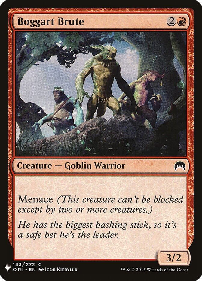 Boggart Brute [Mystery Booster] MTG Single Magic: The Gathering  | Multizone: Comics And Games