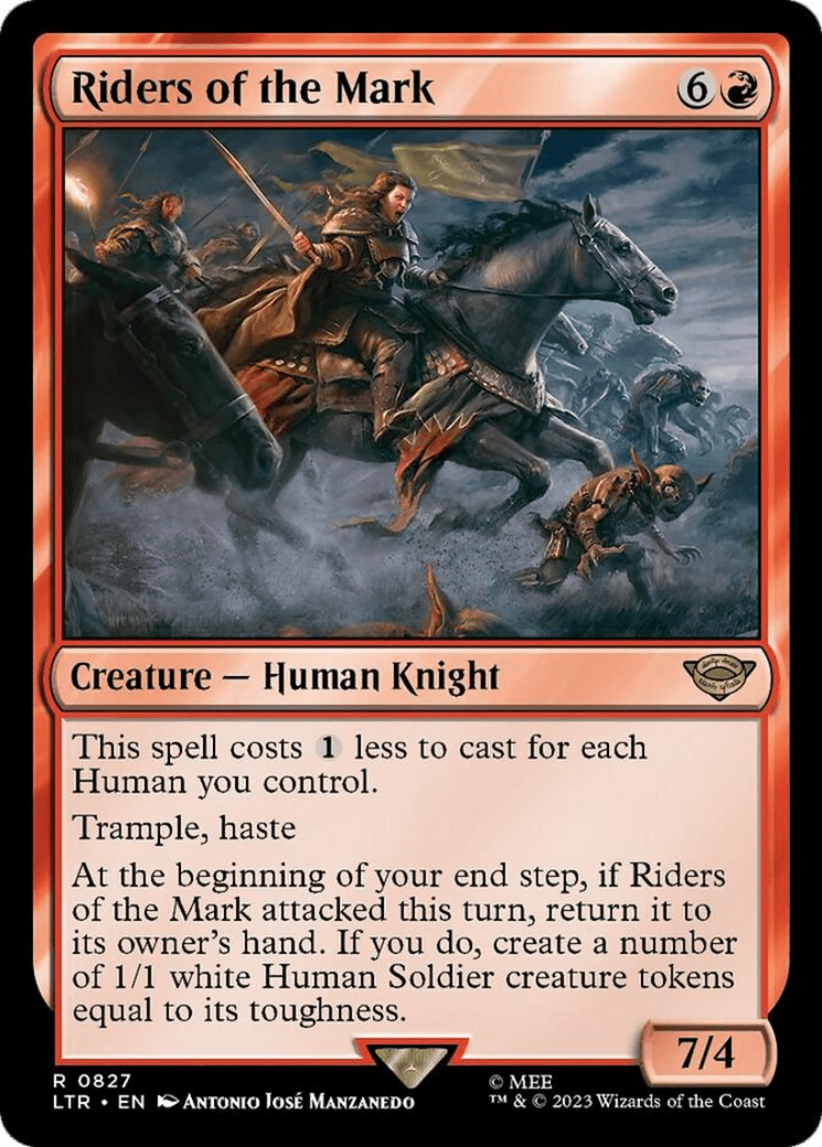 Riders of the Mark [The Lord of the Rings: Tales of Middle-Earth] MTG Single Magic: The Gathering  | Multizone: Comics And Games
