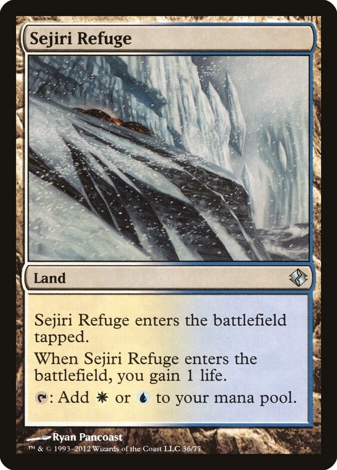 Sejiri Refuge [Duel Decks: Venser vs. Koth] MTG Single Magic: The Gathering  | Multizone: Comics And Games