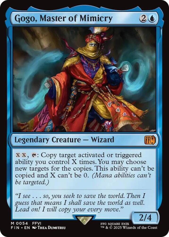 Gogo, Master of Mimicry [FINAL FANTASY] MTG Single Magic: The Gathering  | Multizone: Comics And Games