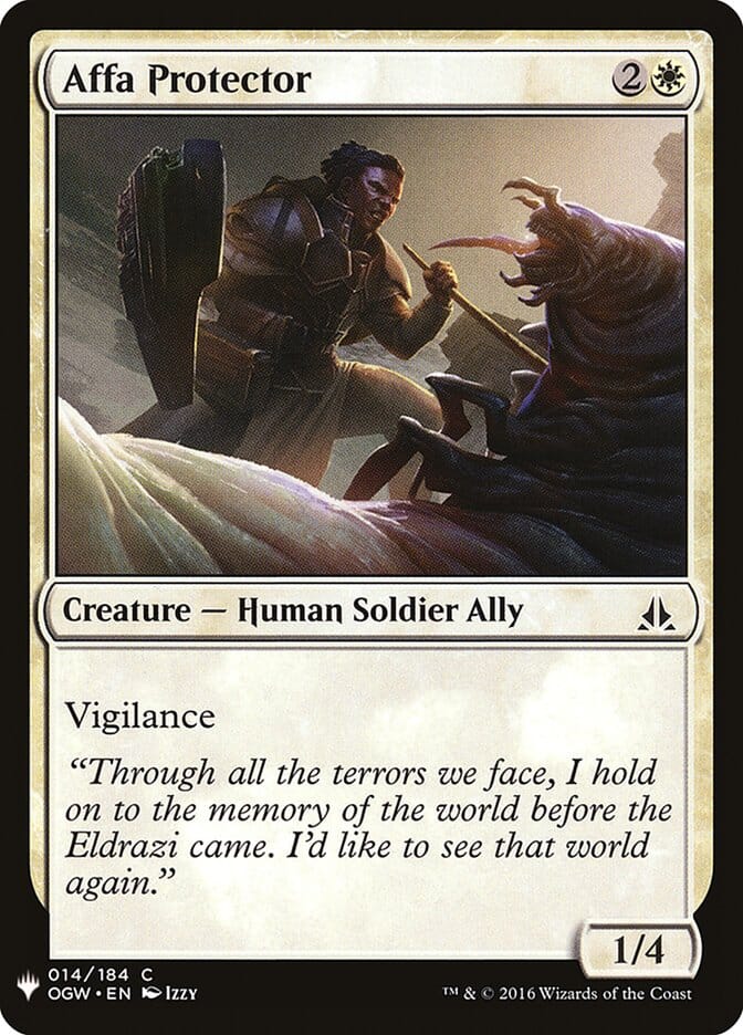 Affa Protector [Mystery Booster] MTG Single Magic: The Gathering  | Multizone: Comics And Games