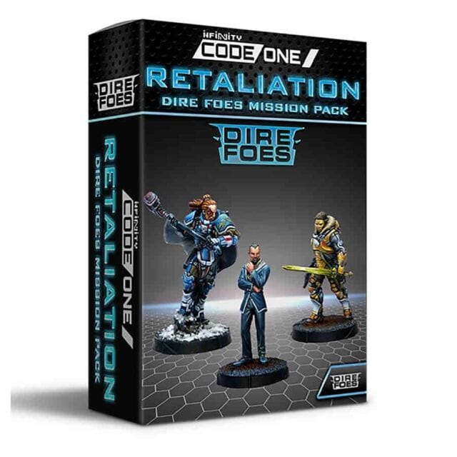 Infinity: Retaliation Dire Foes Mission Pack Alpha Infinity Corvus Belli  | Multizone: Comics And Games