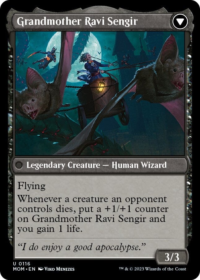 Invasion of Ulgrotha // Grandmother Ravi Sengir [March of the Machine] MTG Single Magic: The Gathering  | Multizone: Comics And Games