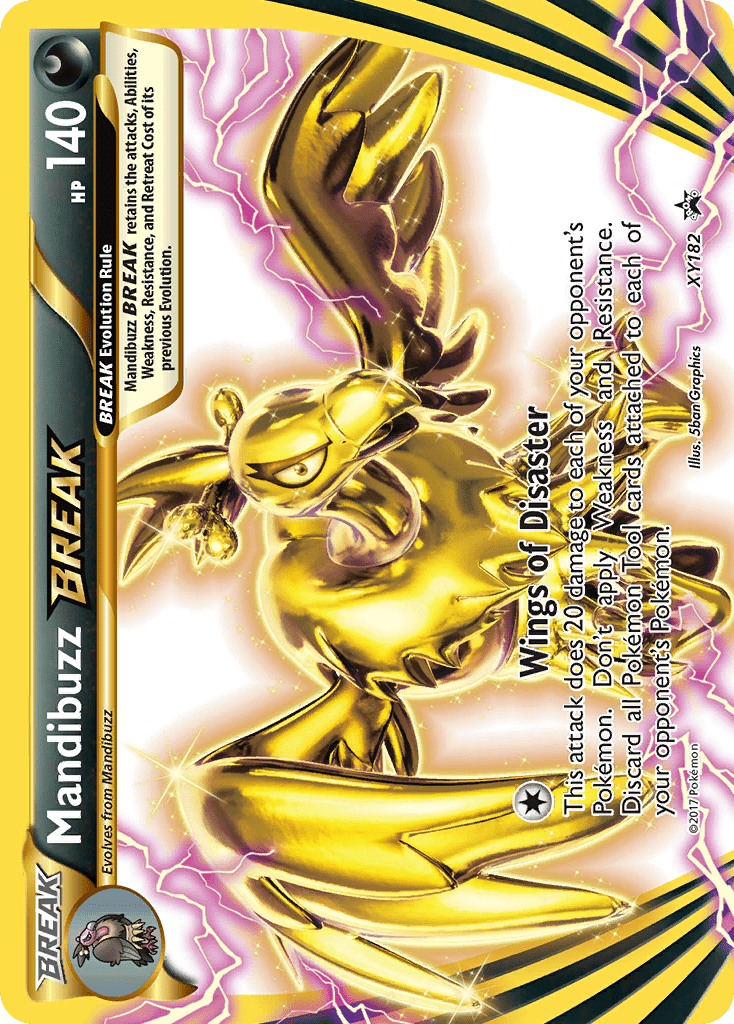 Mandibuzz BREAK (XY182) [XY: Black Star Promos] Pokemon Single Pokémon  | Multizone: Comics And Games